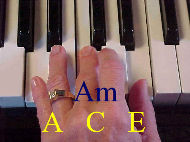 A minor chord