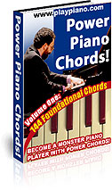 Power piano chords e-book