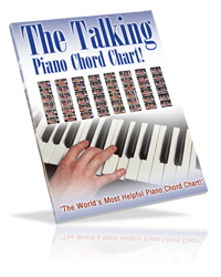 Chord Chart for Piano