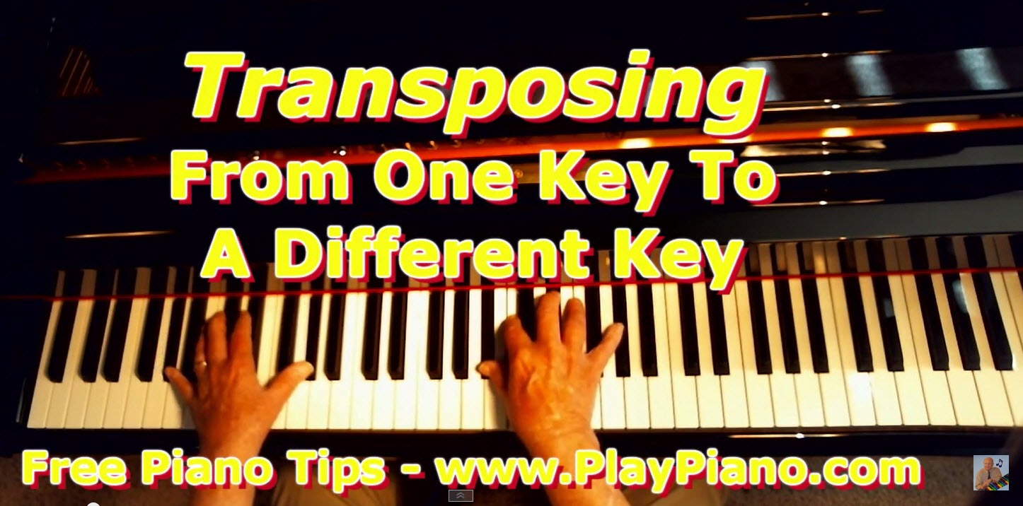 How To Transpose Music On Piano